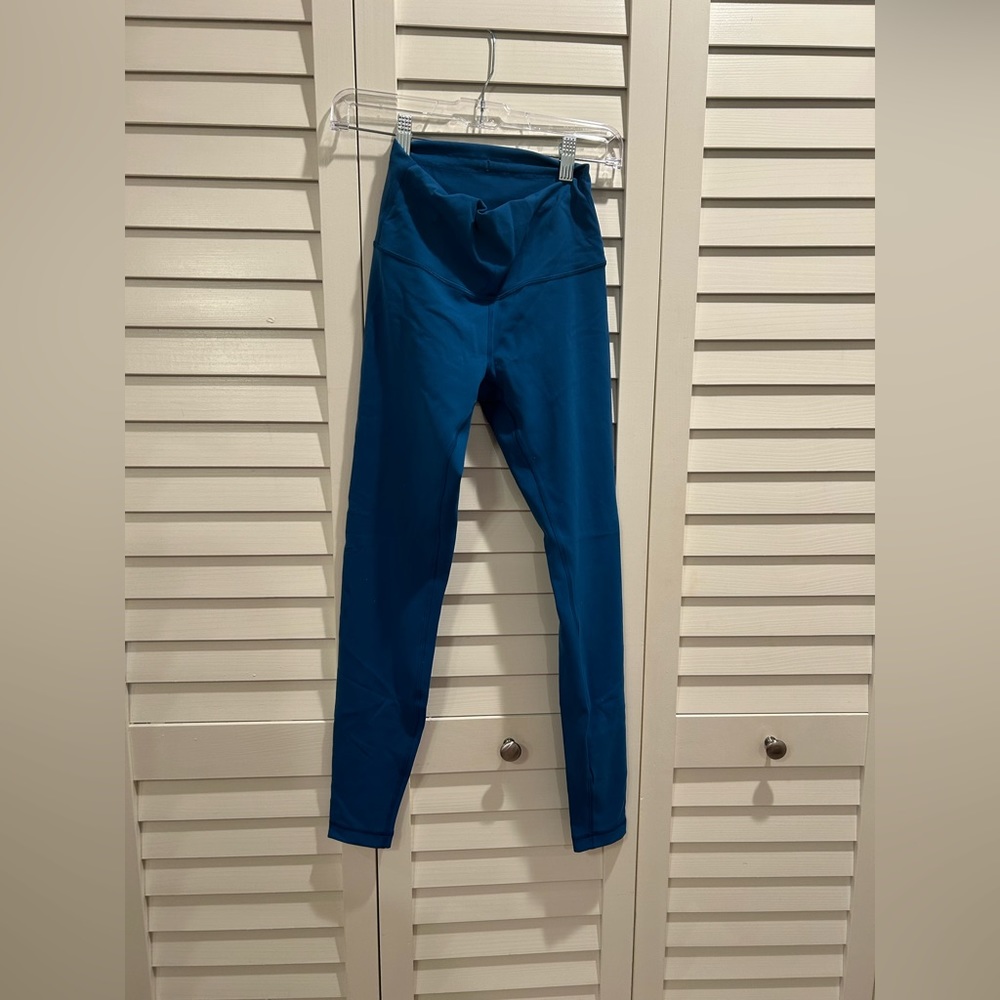 Blue Lululemon Leggings